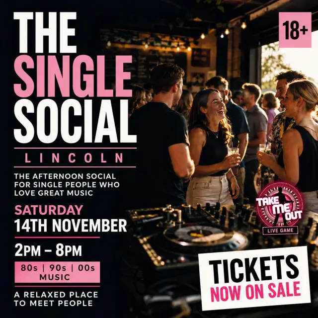 The Single Social – Lincoln Singles Afternoon artwork
